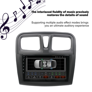 <span class=keywords><strong>Radio</strong></span> de coche con pantalla táctil HD de 9 pulgadas, navegación GPS para Renault Sandero SYMBOL 2014-2017, Android, estéreo para coche con Wifi, vídeo Multimedia - Product Image 2