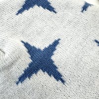 Bonnet Jacquard Premium à Revers Broderie Gonflée Chapeau Tricoté Hiver Doux et Chaud Bonnet Streetwear Tendance pour Hommes et Femmes