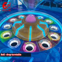 Machine de loterie à billes avec effet visuel Tornado, machine de jeu d'amusement à monnayeur, équipement de distribution de billets, version espagnole