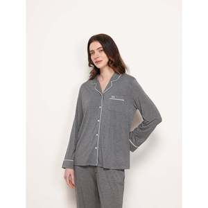 Custom Winter Pajamas Women's Bamboo Pajamas Women Modal Pj Sets Wholesale Sleepwear Pajamas Vietnam - Product Image 3