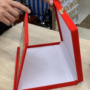 Plaque <span class=keywords><strong>de</strong></span> trophée en bois en gros, couleur rouge, laques, certificat, récompenses d'honneur, support <span class=keywords><strong>de</strong></span> certificat en bois, commémoration en métal doré - Product Image 6