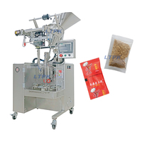 Machine de remplissage, d'emballage et de scellage entièrement automatique à moteur pneumatique pour poudre de thé, avec emballage en bois pour sachets