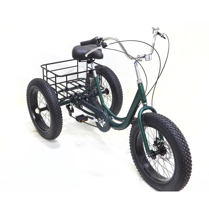 2023 new model three wheels adult tricycle/cargo tricycle trike with rear basket/tricycle cargo bicycle bike