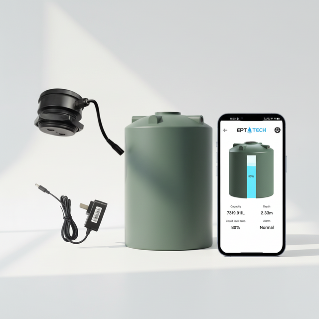 4G Smart Wifi Sensor IoT Water Tank Level Monitor Remote Data Transmission Cloud Based Alert System Optimization