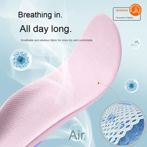 Venta al por mayor de plantillas en forma de X de PU para hombres, mujeres adultas, pies planos, <span class=keywords><strong>piernas</strong></span> rectas, correctivo, forma de pierna, desodorante absorbente de golpes para pies - Product Image 4