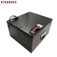 بطارية ليثيوم CYCLENPO عالية الجهد مخصصة Lifepo4 96 فولت 50 أمبير 100 أمبير للرافعات الشوكية وعربات الجولف والسفن