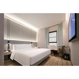 Cama King Size de Lujo, 4 Piezas, Diseño Moderno Contemporáneo en Madera, de Alta Gama, para <span class=keywords><strong>Hotel</strong></span> 5 Estrellas, Apartamento, Ecológica - Product Image 2