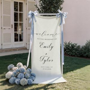 Letrero para Silla Conmemorativa de Boda 155x55in para Ceremonia, Decoración de Asientos Reservados, Resistente al Desgaste y al Polvo, Modelo ZB025 - Product Image 2