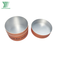 Boîte d'emballage cylindrique en carton kraft écologique personnalisée pour sel de bain, boîte en tube de papier pour suppléments de protéines en poudre
