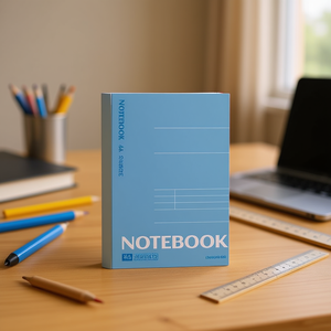 Mi Casita A5 Ruled Notebook 80 Pages Stapled Lined Writing Pad School Office Supplies - Product Image 2