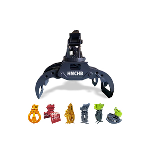 खुदाई के लिए खुदाई लॉग इन उत्खनन अपशिष्ट उपचार उपकरण के लिए हाइड्रोलिक लकड़ी हड़प - Product Image 1