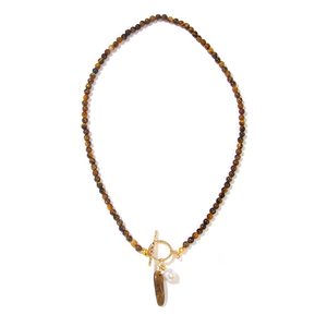 <span class=keywords><strong>Collana</strong></span> <span class=keywords><strong>con</strong></span> <span class=keywords><strong>ciondolo</strong></span> a denti lunghi alla moda donna uomo OT Buckle <span class=keywords><strong>collana</strong></span> <span class=keywords><strong>con</strong></span> perline in pietra naturale occhio di tigre - Product Image 5