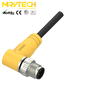 ตัวเชื่อมต่อไฟฟ้าแบบ 8 พิน IEC ระดับ IP67 พร้อมตัวเรือนไนลอนแบบกำหนดเองและหน้าสัมผัสทองเหลือง สำหรับการใช้งานในยานยนต์และการสื่อสารข้อมูล - Product Image 1