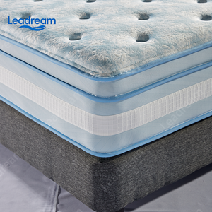 Modern Style <b>Memory</b> <b>Foam</b> Luxury Top Compressed <b>Memory</b> <b>Foam</b> Roll up Independent Spring <b>Mattress</b> Queen King Size Colchon - Product Image 1