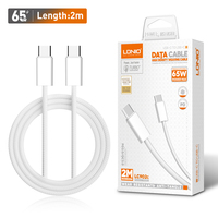 Câble de charge rapide pour téléphone LDNIO LC902C, fournisseur fabricant, vente en gros, type-C PD 65W, multifonction, transfert de données pour ordinateur portable