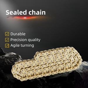 <span class=keywords><strong>Cadena</strong></span> sellada con aceite para motocicleta 428/<span class=keywords><strong>520</strong></span>/525-<span class=keywords><strong>Cadena</strong></span> silenciosa para motocicletas todoterreno engrosada para un desgaste mejorado - Product Image 3