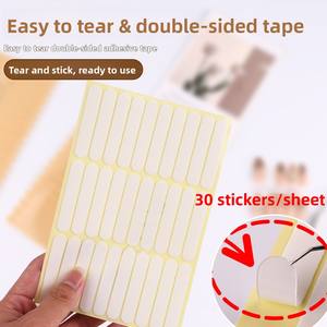 Colle à <span class=keywords><strong>ongles</strong></span> en cristal, bande longue, haute adhérence, sans résidus, imperméable, colle en résine double face, séchage rapide, non toxique, spéciale présentation - Product Image 1