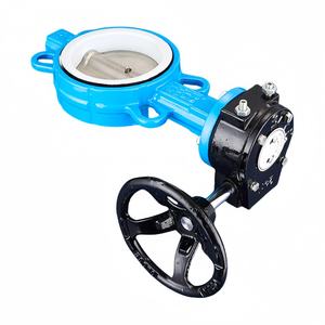 วาล์วผีเสื้อแบบแมนนวล MINASEN ขนาด 10 นิ้ว พร้อมแหวนซีล EPDM/PTFE ตัววาล์วเหล็กหล่อแบบเวเฟอร์ ขนาดพอร์ต 50 มม. รุ่น D371X/F-16P แบบปกติ - Product Image 4