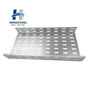 Goulotte de câblage ventilée perforée en acier galvanisé OEM pour la construction industrielle et la pose de câbles, haute capacité - Product Image 3
