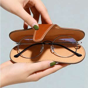 ซองใส่แว่นกันแดดขายส่งยอดนิยม  กระเป๋าหนัง PU พกพาสะดวก  กล่องเก็บแว่นตา - Product Image 2