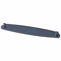 Plaque signalétique en aluminium avec caractères concaves noirs personnalisés, simples et haut de gamme