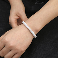 Casual Summer Beach Bracelet en coquillage naturel Collier irrégulier pour femmes Bijoux