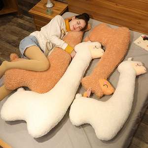 Wholesale Large Cute Doll Sleeping Bed <strong>Pillow</strong> Cartoon Plush Toys Alpaca <strong>Pillow</strong> Stuffed Animal Toys - Product Image 4