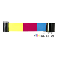 Compatible pour DATACARD 534000 Ruban d'impression couleur YMCKT 500 cartes Imprimante de cartes PVC