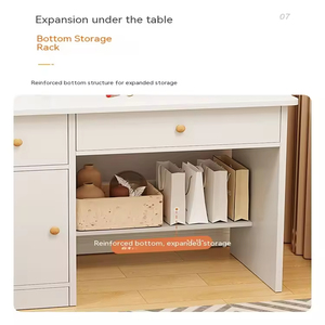 Muebles Modernos <span class=keywords><strong>para</strong></span> Dormitorio de Estilo Chino, <span class=keywords><strong>Tocador</strong></span>/Cómoda/<span class=keywords><strong>Mesa</strong></span> de Baño/<span class=keywords><strong>Mesa</strong></span> de Vanidad con Espejo LED Iluminado, Panel <span class=keywords><strong>para</strong></span> Sala de Estar - Product Image 3
