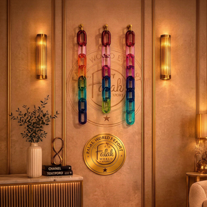 Chaîne décorative murale en résine époxy de qualité supérieure, couleur classique, aspect luxueux, taille et couleur personnalisables par Falak World Export - Product Image 1
