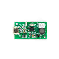 Mini humidificateur USB, module de pulvérisation, film d'atomisation, kit de bricolage, équipement d'expérimentation d'incubation