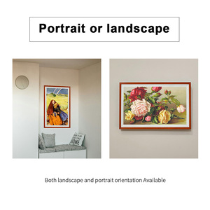 可定制外框照片液晶广告机室内壁挂式21.5英寸艺术电子相框数字标牌 - Product Image 2