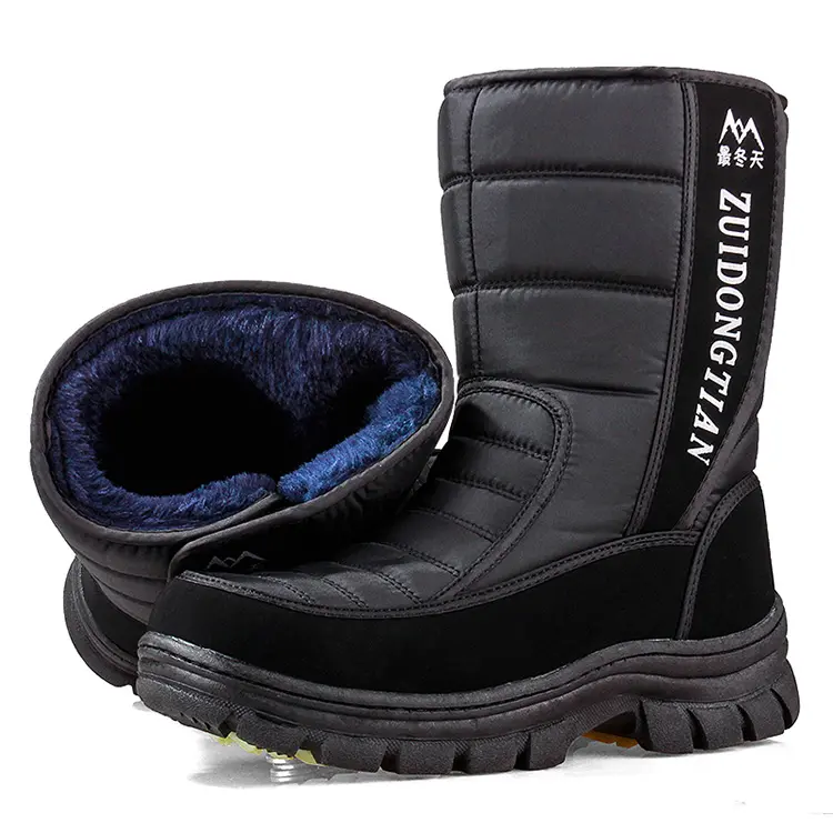 Sell Well New Type snow men's boots fur long snow boots winter snow boots for men