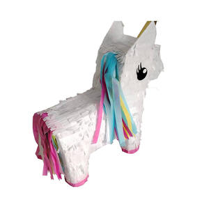 Fournitures de fête Fiesta, décorations, pinatas <span class=keywords><strong>licorne</strong></span> et âne pour enfants, fête d'<span class=keywords><strong>anniversaire</strong></span> pour enfants - Product Image 3