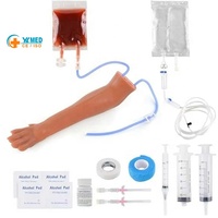 Kit d'entraînement intraveineux pour chiens : Prélèvement sanguin IV, cathétérisme et pansement, perfusion IV des pattes, ponction veineuse et injection