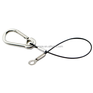 Câble <span class=keywords><strong>en</strong></span> acier réglable pour <span class=keywords><strong>suspension</strong></span> de miroir, crochet à fil LED robuste, 1m - Product Image 6