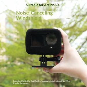 โฟมลดเสียงลม ปลอกหุ้มฟองน้ำกันลม สำหรับกล้อง DJI Osmo Action 3 4 5 Pro อุปกรณ์เสริมกล้อง - Product Image 2