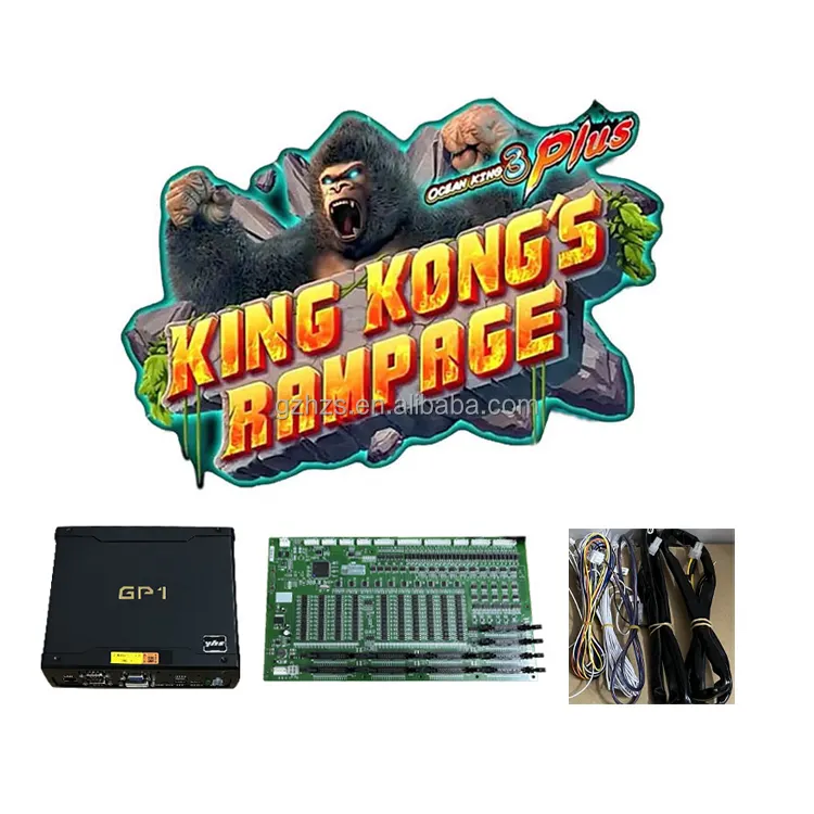 Ocean King 3 Plus Kingkong Rampage Fish Game Board Fish Gams Software