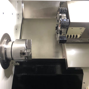 مخرطة معدنية صغيرة CNC آلات تحول المعادن آلة مخرطة السرير المائلة CNC - Product Image 2