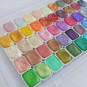 Sihirli gevşek inci suluboya pigment renk kayması suluboya boyalar toz