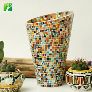 <span class=keywords><strong>Vendita</strong></span> calda moderna vaso germinato <span class=keywords><strong>in</strong></span> vetro fatto a mano fai da te mosaico decorazione per la casa per il giardino o Desktop per la camera degli alberghi o decorazioni per le vacanze - Product Image 2