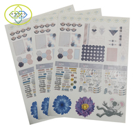 Autocollant personnalisé imprimé A3 et A4, papier synthétique mat brillant pour imprimantes à jet d'encre