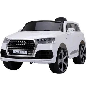 Official Authorized Audi Q7 Classic Ride On Car For Kids, With Mp3 Wheel Suspension Music And Light Double Door Open