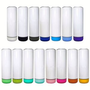 Vaso Térmico Recto de 20 oz para Sublimación con Altavoz Bluetooth, Acero Inoxidable, Aislamiento al Vacío, Altavoz Inalámbrico, Taza Musical - Product Image 1