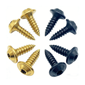 Tornillos Autorroscantes de Titanio M5 GR5 con Recubrimiento de Zinc, Rosca Fina, Cabeza Hexagonal Métrica, para Equipos de Motocicleta - Product Image 4