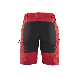 BLAKLADER - 714918455699C36 Women's Service shorts <b>stretch</b> Red/<b>Black</b> - EAN 7330509586778 WORK <b>TROUSERS</b> WORK SHORTS - Product Image 2