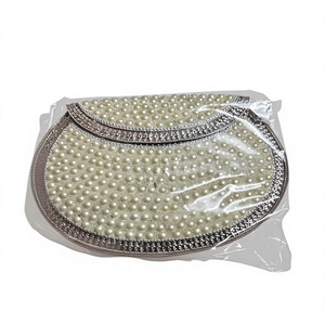Exquisite Natural MOP Shell Clutch Purse with Detachable Chain and Premium Designer Finish - Product Image 1
