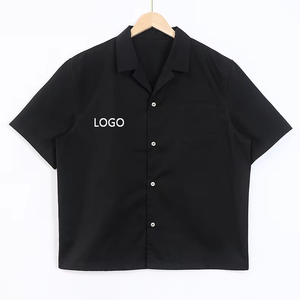 Chemises <span class=keywords><strong>de</strong></span> travail des vendeurs en gros chemises <span class=keywords><strong>de</strong></span> <span class=keywords><strong>bowling</strong></span> boutonnées personnalisées <span class=keywords><strong>de</strong></span> style vintage - Product Image 5