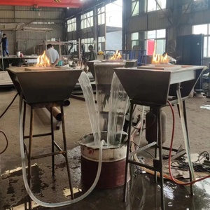 Quema de gas natural, acero al carbono, acero inoxidable, Control remoto, encendido, fuego de gas, fogata, cuenco de fuego <span class=keywords><strong>para</strong></span> piscina Premium - Product Image 3