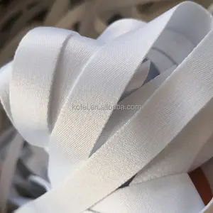 Kofei Custom Polyester Printing Blank White Lanyard Webbing For Sublimation Lanyard Roll